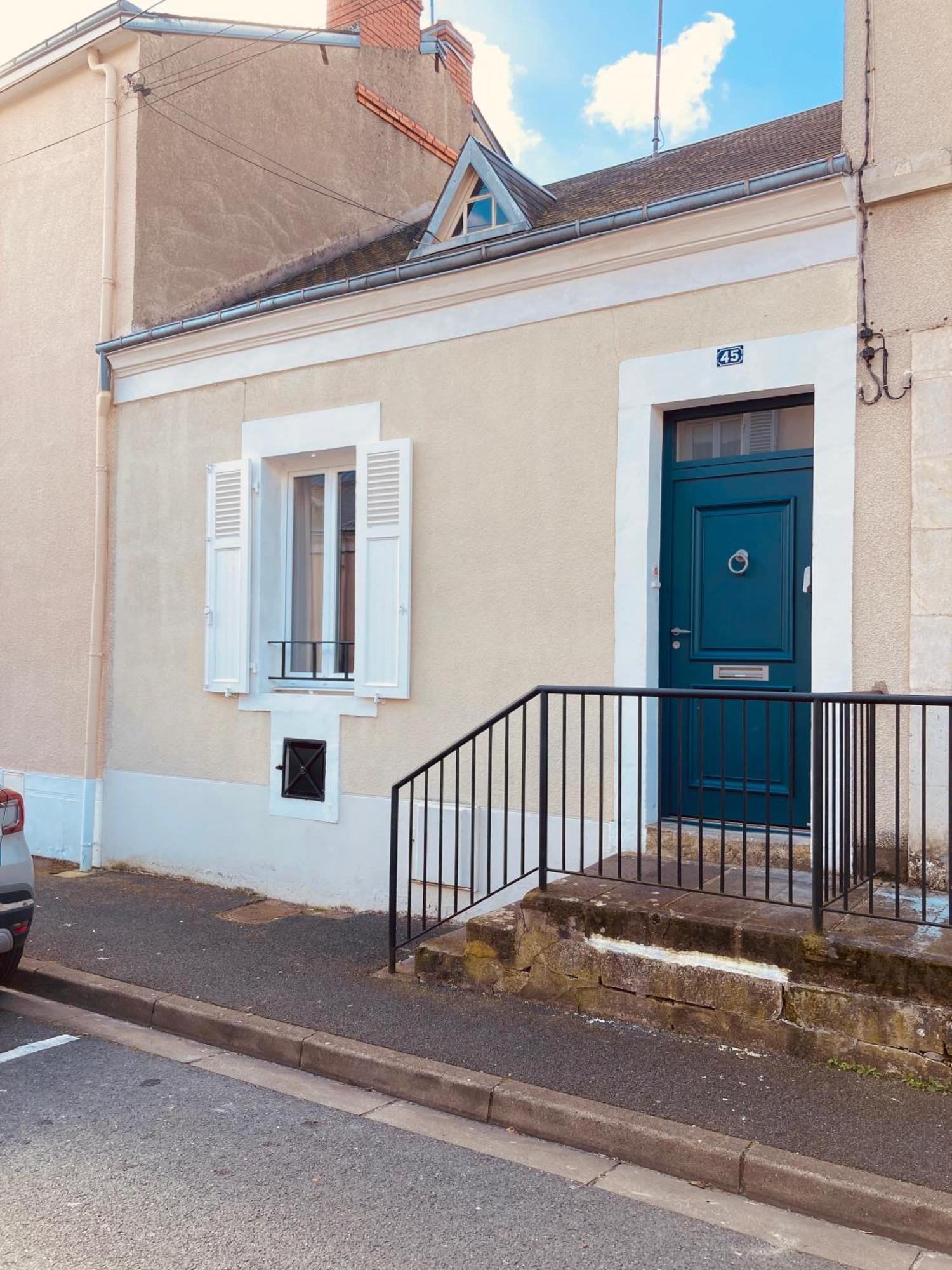 La Jeannette - Proche Gare-Centre, 2 Lits, Terrasse Villa Châteauroux Eksteriør billede