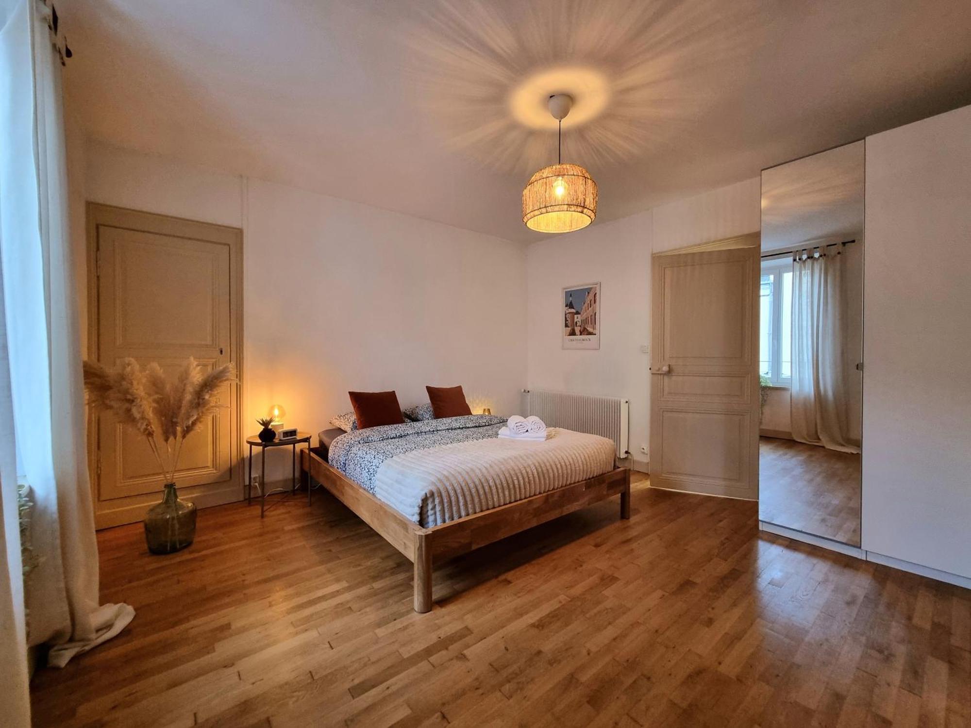 La Jeannette - Proche Gare-Centre, 2 Lits, Terrasse Villa Châteauroux Eksteriør billede